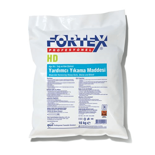 FORTEX HD — Ağır Kir, Yağ ve Kan Çözücü Yardımcı Yıkama Maddesi